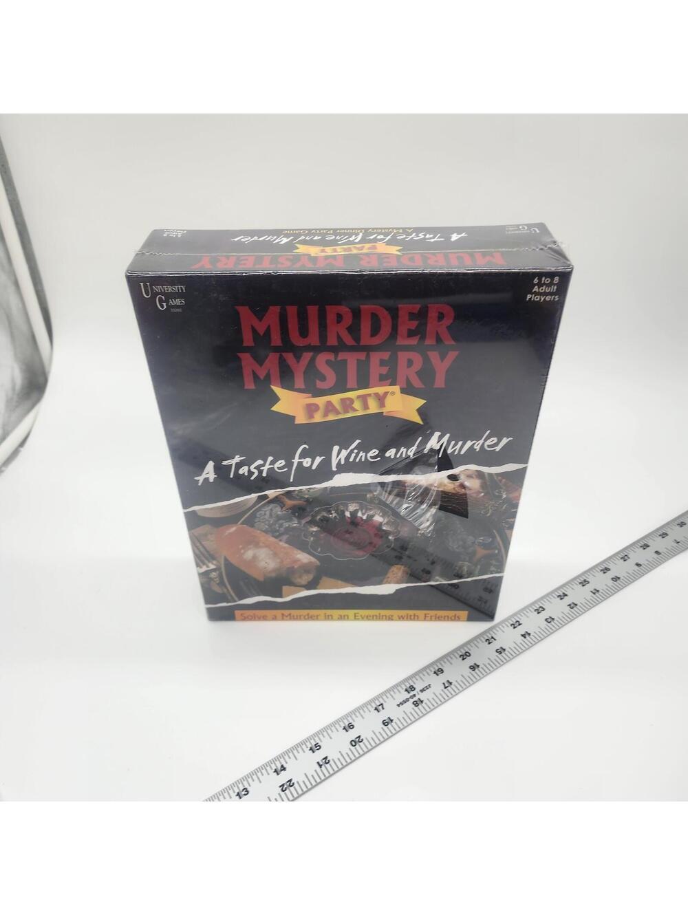 Murder Mystery Party A Taste for Wine and Murder Mystery Dinner Party Game